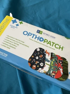 Opthopatch Caja Abierta 72 PARCHES NUEVOS Parches Ojos Niños Divertido Diseño Serie Foto 1 de 4