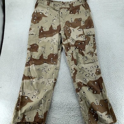 Frontline USA Desert Camo BDU Pants Mens L Regular Cargo 6 Color Chocolate Chip - Image 1 of 4