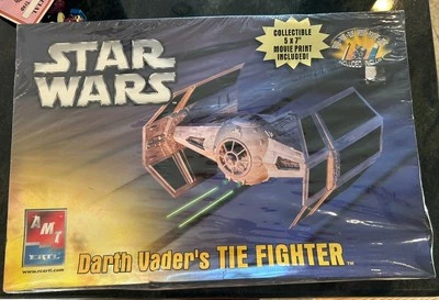 Star Wars Darth Vader Tie Fighter AMT ERTL Scale Model NIB 2005 - Image 1 of 4