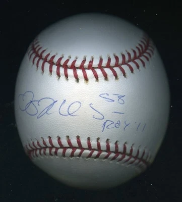 Jeremy Hellickson Autografiado Firmado MLB Inscripción de Béisbol ROY 11 *AB69 Foto 1 de 2