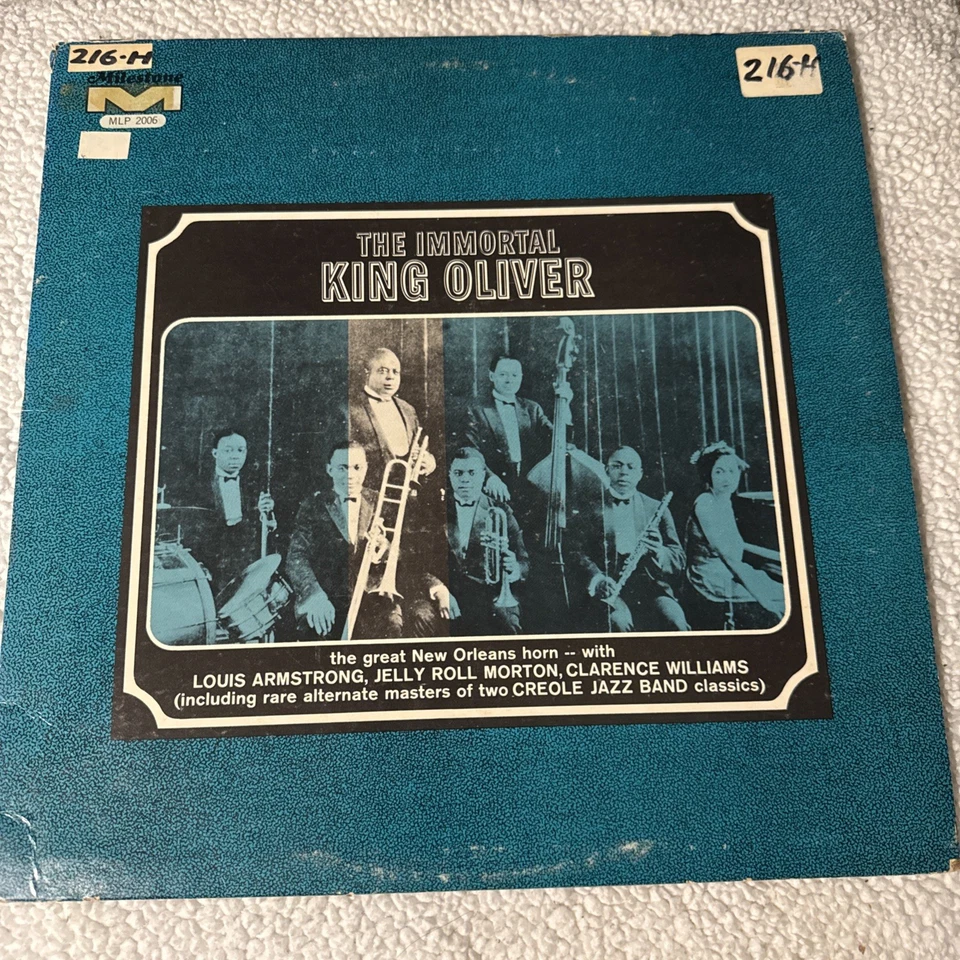 King Oliver – The Immortal King Oliver – Milestone MLP 2006 – VG/VG- Jazz - Image 1 of 4