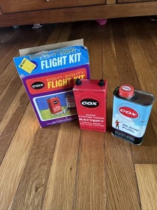 Vintage Cox Eight Eighty Flight Kit ( Missing Parts) Read Description - Picture 1 of 14