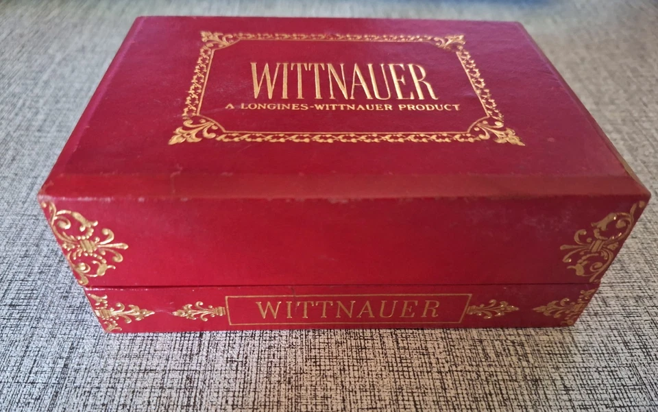 Caja de reloj de presentación Wittnaier ornamentada-vintage...súper bonita. Foto 1 de 3