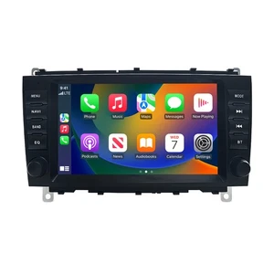 8" For Mercedes Benz C-Class W203 W209 Car Stereo Radio GPS Navi Carplay Android - Picture 1 of 20