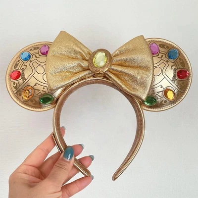 Disney-Parques Marvel Thanos Infinity Stones Loungefly Orejas Minnie Diadema Regalos Foto 1 de 4
