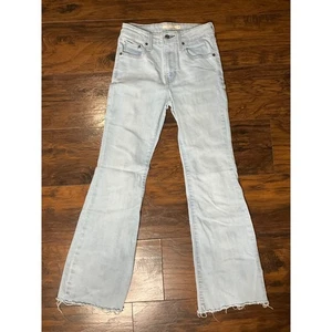 Levi 726 Flare Womens size 26 Raw Hem - Picture 1 of 9