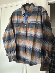 Lrg Northern Expedition Limited Flanellhemd Langarm Mehrfarbig Knopf - Bild 1 von 4