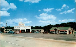 Alte Postkarte von Port Motel Port Trevorton, Pennsylvania - Bild 1 von 2