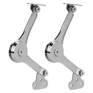 Heavy Duty Lid Support Hinges Soft Close Folding Lid Stay Hinge Keep Lid Hing... - Picture 1 of 6