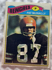 VINTAGE PAT McINALLY #152 CINCINNATI BENGALS - HARVARD CRIMSON - 1977 TOPPS NFL