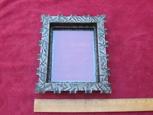 Vintage INDUSTRIAL STAHL BILDERRAHMEN - 6,5 X 5 Zoll - Künstler signiert JOS. Langer 1963 - Bild 1 von 7