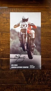 Lang Hindle Autographed Brochure - Picture 1 of 2