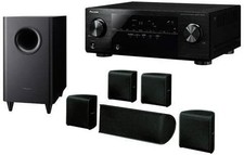 pioneer todoroki 5.0 home theatre system with 105w 5.1 channel receiver