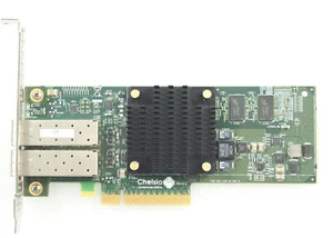 Chelsio T520-CR Dual-Port 10GB SFP PCIe Network Interface Adapter 110-1160-50 - Picture 1 of 7