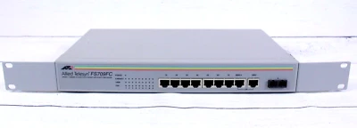 Allied Telesyn FS709FC 10 Base T/ 100 Base 8-Port External Switch  - Image 1 of 4
