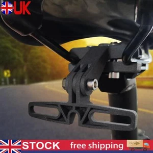 Bike Saddle Taillight Mount Holder Rear Light Camera Bracket Cycling Accessories - Picture 1 of 12