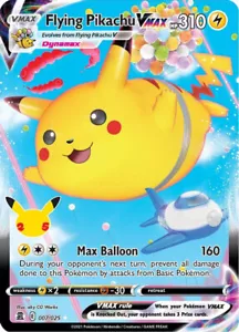Flying Pikachu VMAX - 007/025 - Pokemon Celebrations Sword Shield Rare Card NM - Bild 1 von 1