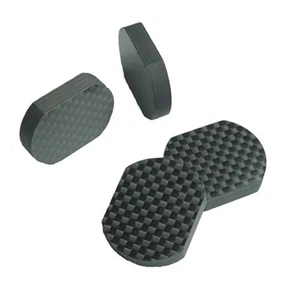 Eau Rouge CFK laminierte Struktur Spike Basis SG-OVAL ein 4er Set - Bild 1 von 1