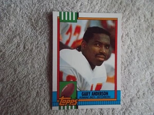 Topps 1990: NFL "GARY ANDERSON" #12T Tampa Bay Buccaneers Trading Card n37 - Picture 1 of 2