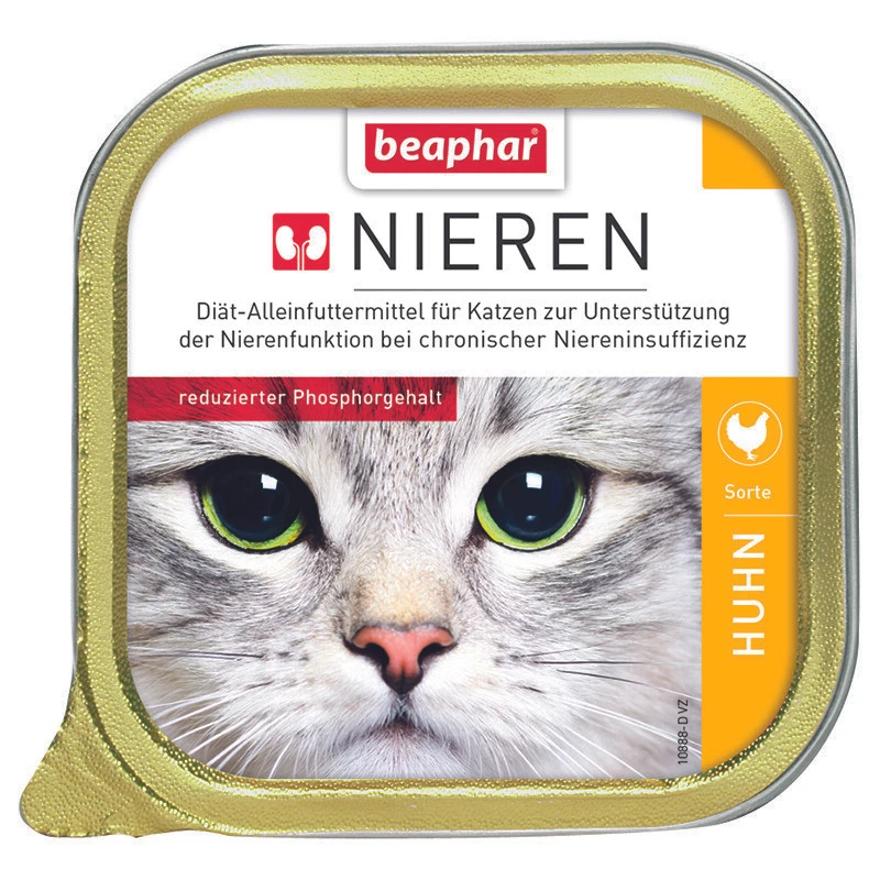 Beaphar Nierendiät + Hähnchenbrust 100 g - 16 Stück, UVP 21,60 EUR, NEU - Bild 1 von 1