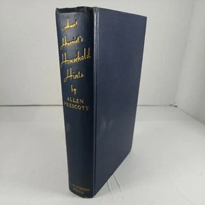 Vintage Aunt Harriet's Household Hints 1934 Allen Prescott Rare Hardback  - Picture 1 of 12