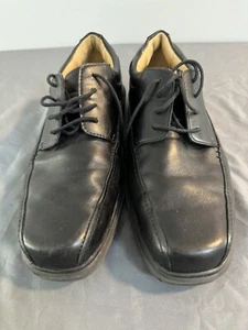 Croft & Barrow Core Technology Herren schwarz Leder elegante Schuhe 11,5 TOP ZUSTAND. - Bild 1 von 6