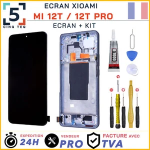 Ecran LCD Complet Remplacement Xiaomi Mi 12T 5G 22071212AG / 12T Pro 22081212UG - Zdjęcie 1 z 6