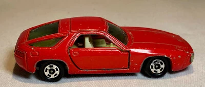Tomica F53 Porsche 928 Rojo Original Tomy Pocket Cars 1978 Hecho en Japón Foto 1 de 4
