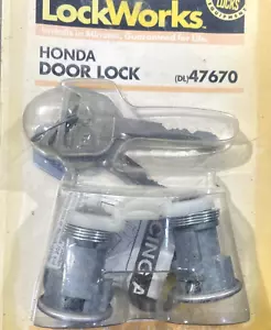 DL47670 Cerraduras, Kit Cerradura Puerta, 81 82 83 84 85 Honda Accord Civic Envío Gratis EE. UU. - Imagen 1 de 11