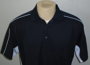 Camisa polo de golf Footjoy azul manga corta para hombre grande - Imagen 1 de 6