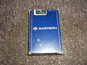 Eastern Airlines carte da gioco vintage formato ponte - Foto 1 di 3