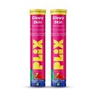 Plix Glowy Skin Effervescent Collagen Vitamin Supplements The Plant Fix - Pack 2