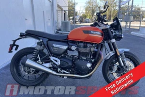 2023 Triumph Speed Twin 1200 Matte Baja Orange - Picture 1 of 26