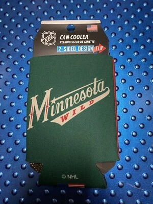 Minnesota Wild Can Cooler Cover 2-Sided Design - Image 1 of 4