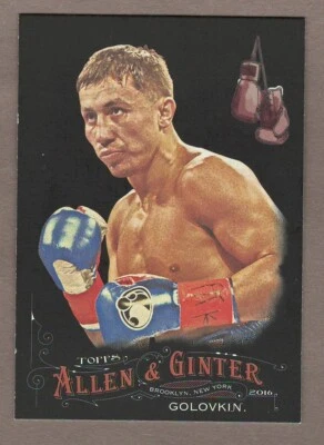 GENNADY GOLOVKIN 2016 Topps Allen and Ginter X Black #119 GGG Boxer WBA/IBF/IBO - Image 1 of 2