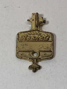 CORGI ROCKETS GOLDEN TUNE UP KEY ORIGINAL 70er ZUBEHÖR MADE IN GREAT BRITAIN - Bild 1 von 2