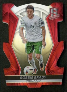 Tarjeta troquelada roja 2016-17 Panini Spectra Robbie Brady/65 #16 Irlanda - Imagen 1 de 2