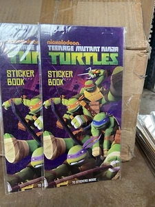 Nickelodeon Teenage Mutant Ninja Turtles Sticker Book With Over 70 Stickers NEW - Picture 1 of 5