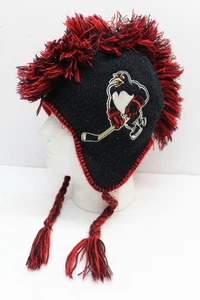 Pittsburgh Penguins Winter Strickmütze mit Mohawk und Quasten... - Bild 1 von 3