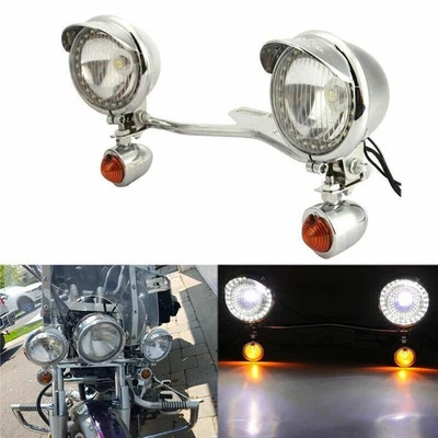 Motorcycle Passing Light Bar For Yamaha V-Star XVS 950 1100 1300 Classic Stryker — 第 1/4 张图片