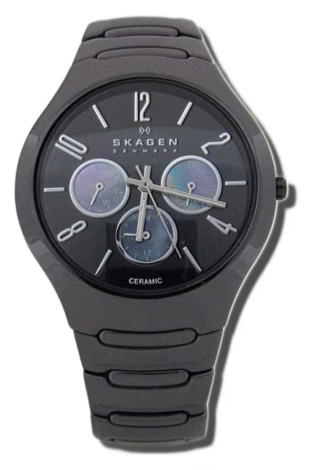 SKAGEN 817SXBC1 Wristwatch Works Men 5483 - Image 1 of 4