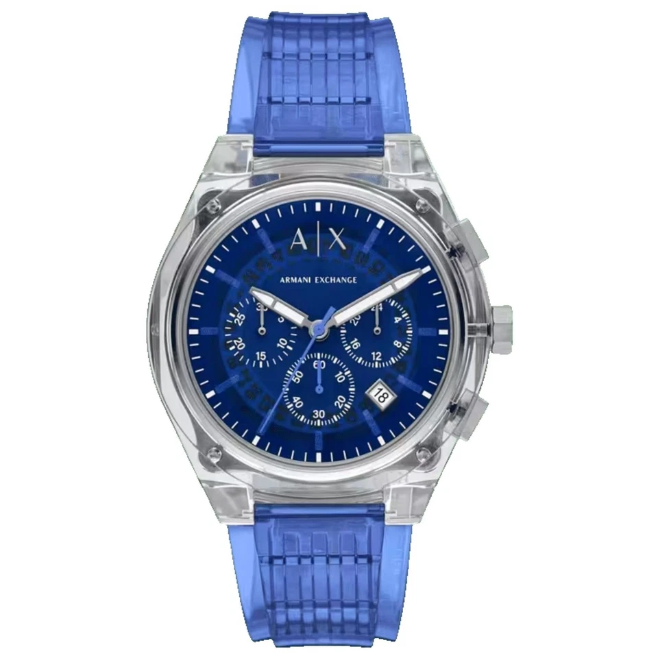 Reloj Armani Exchange Hombre Rafael Esfera Azul - AX4166 Foto 1 de 1
