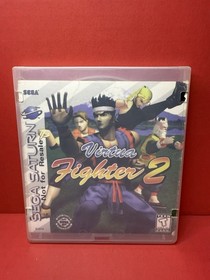 Virtua Fighter 2 Sega Saturn w/ Plastic Case Not For Resale Version - RARE