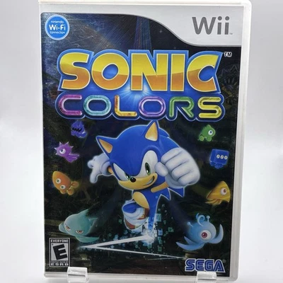 Sonic Colors (Nintendo Wii, 2010) - No Instruction booklet - Untested - Image 1 of 4