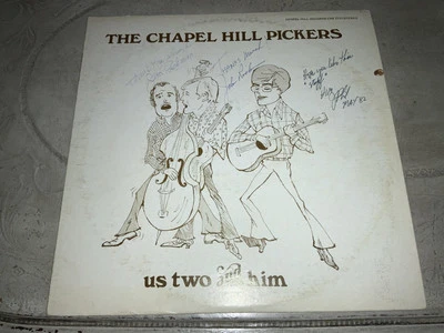 Us Two And Him Autographed Lp The Chapel Hill Pickers (W/ Lyric Poster) - Image 1 of 4