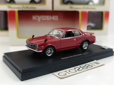 Kyosho 1:43 scale Nissan Skyline 2000 GT-R 1969 (Red) KPGC10 GTR *Discontinued* - Image 1 of 4