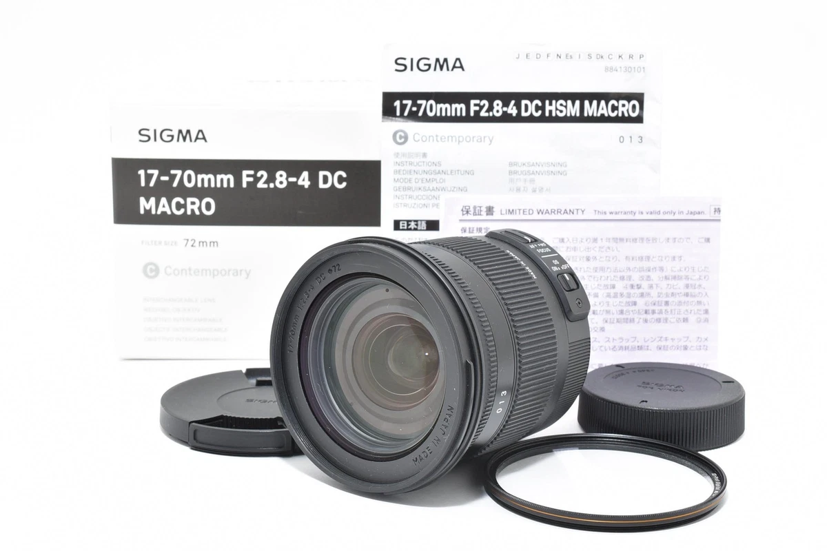 Sigma 17-70mm f/2.8-4 Camera Lenses for sale | eBay