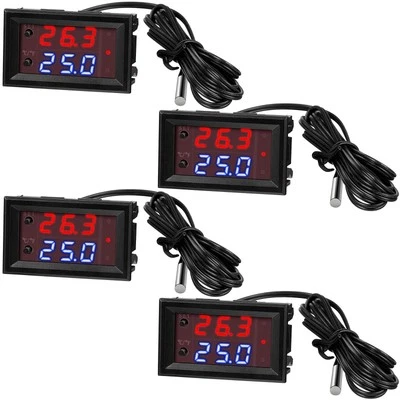 DC 12V Electronic Temperature Controller Programmable -50 to 110 Degree Celsi... - Image 1 of 4