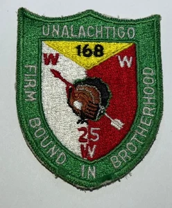 OA Lodge 168 Unalachtigo 25° Anniversario Patch Boy Scout RC7 - Foto 1 di 2