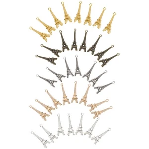  120 stücke Retro DIY Keyring Anhänger Simulation Eiffelturm Legierung - Bild 1 von 12